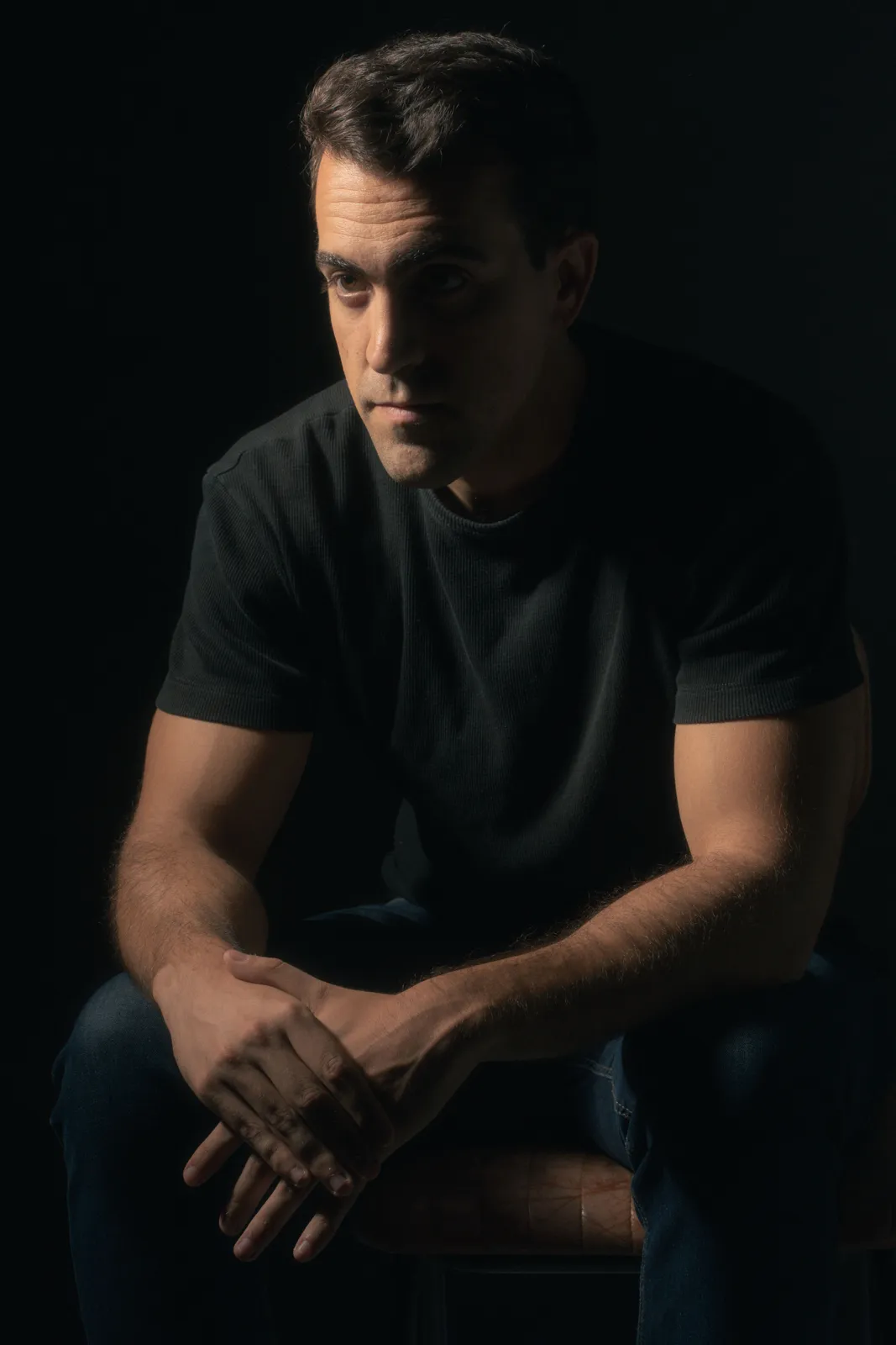 Alberto Fonseca, retrato de estudio